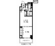 レジディア杉並方南町　1LDK(I-VU(330)-TYPE)